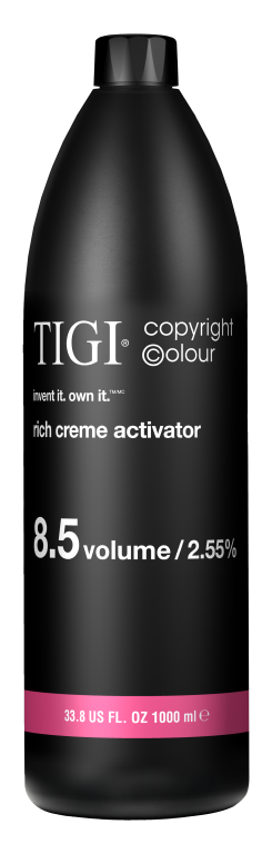 TIGI COPYRIGHT ©OLOUR RICH CREME ACTIVATOR – 8.5 VOLUME / 2.55%